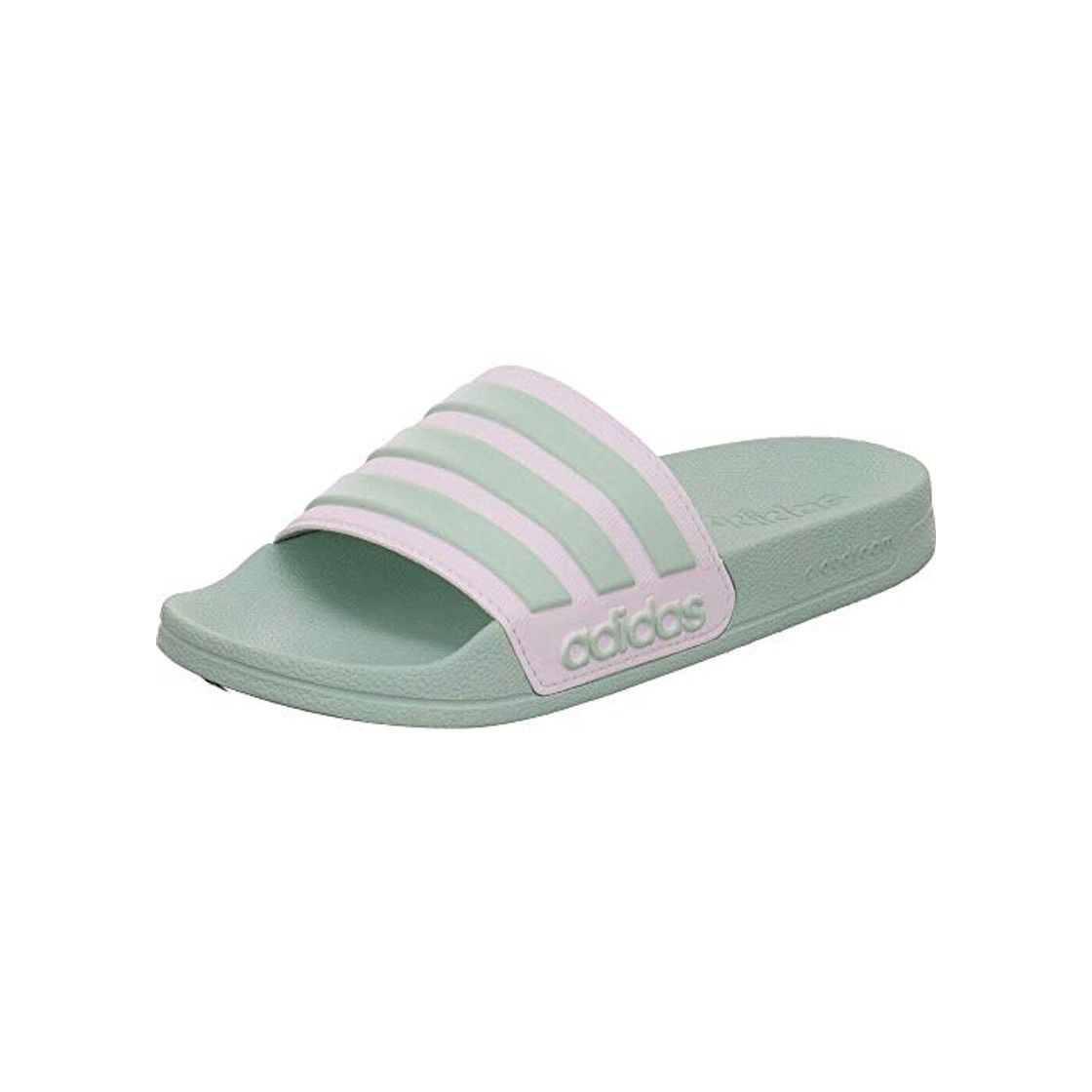 Fashion adidas Adilette Shower, Slide Sandal Womens, Green Tint