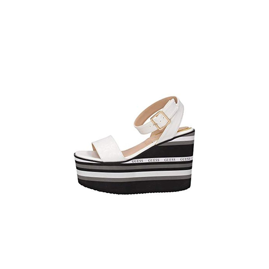 Guess Art FL6RMDFAL03 - Sandalias de tacón alto Blanco Size