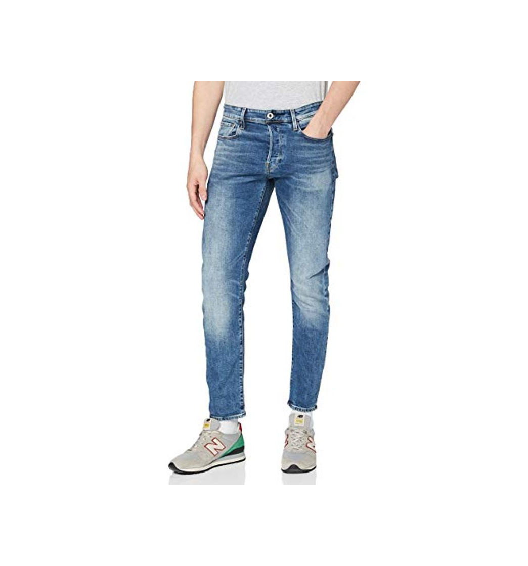 Moda G-STAR RAW 3301 Straight Tapered Jeans, Vintage Azure C052