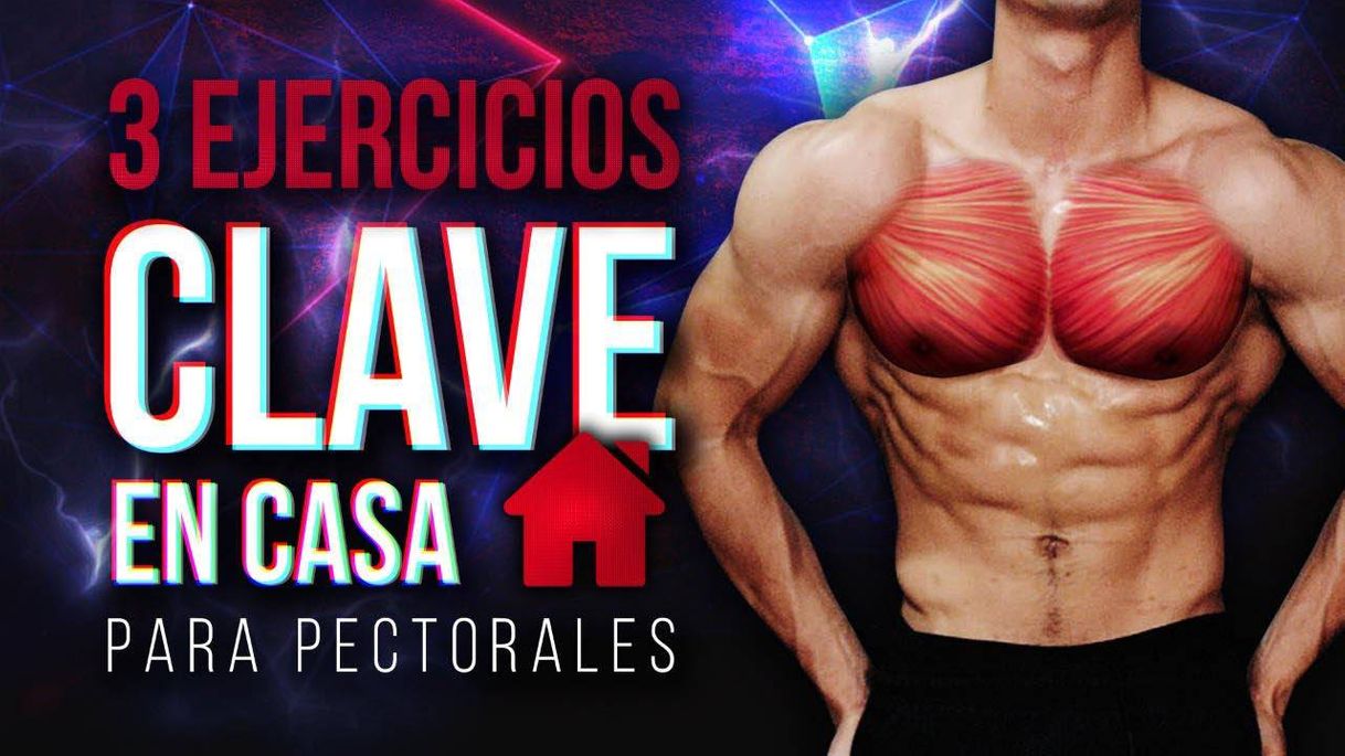 Social !LOS 3 MEJORES EJERCICIOS PARA PECHO EN CASA! 💪🏋️