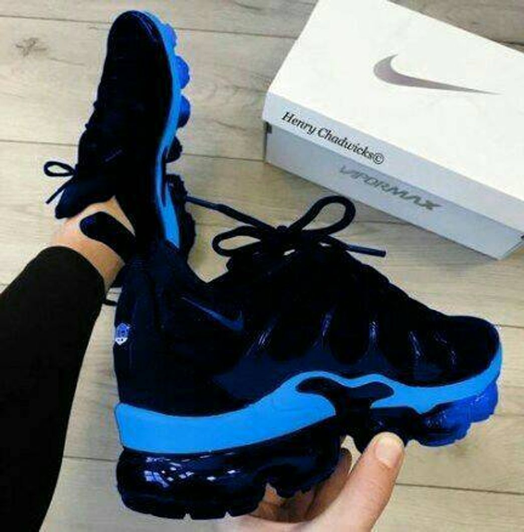 Fashion Nike VaporMax Plus Preto/azul