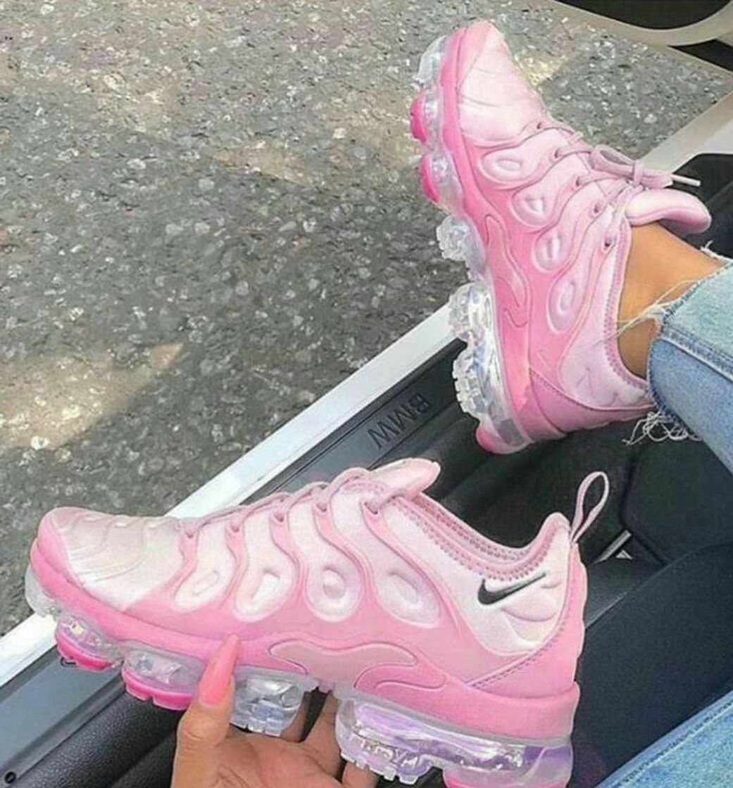 Moda Nike Air VaporMax Plus Rosa/Branco