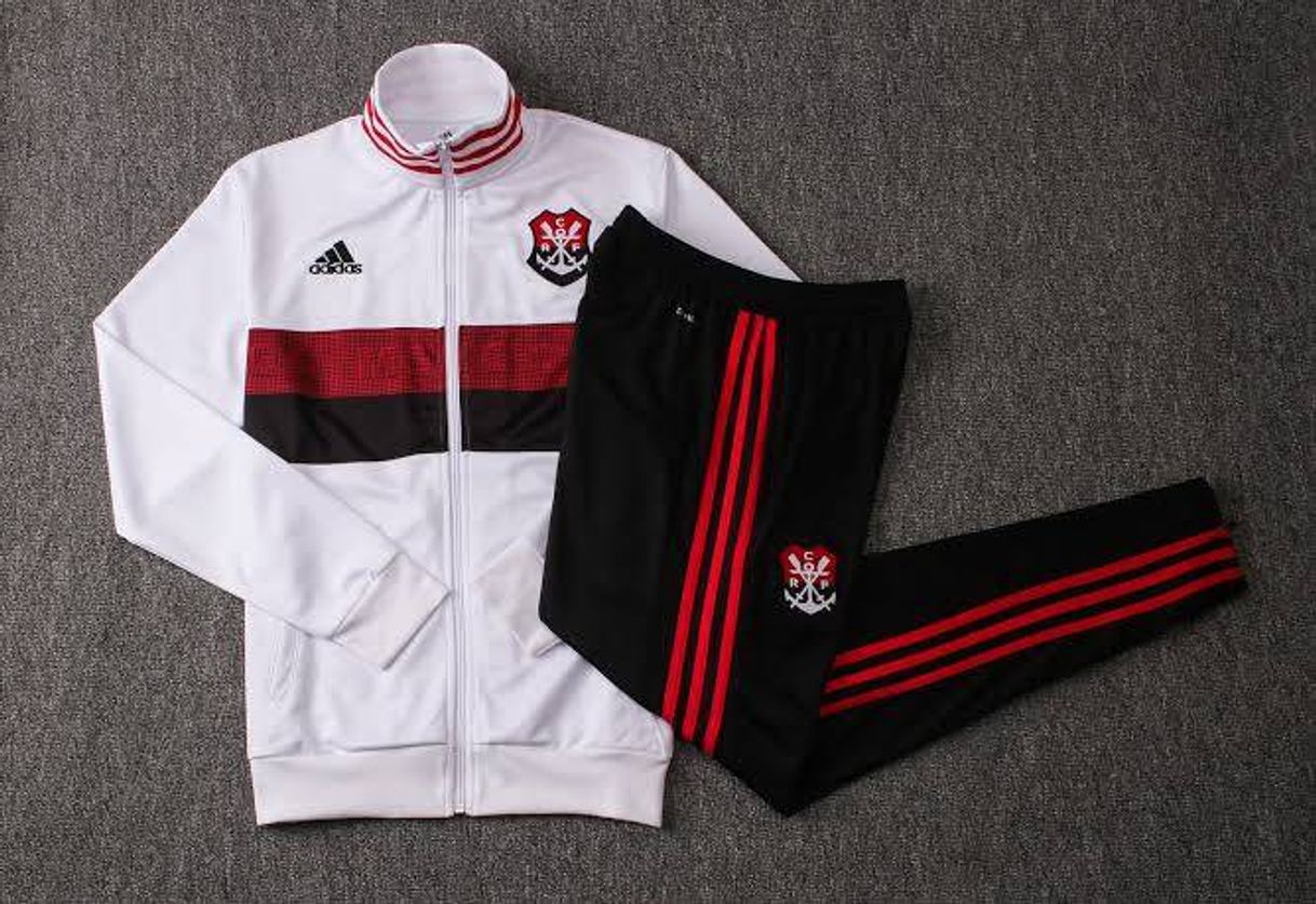 Moda CONJUNTO DO FLAMENGO BRANCO 🖤❤️😍