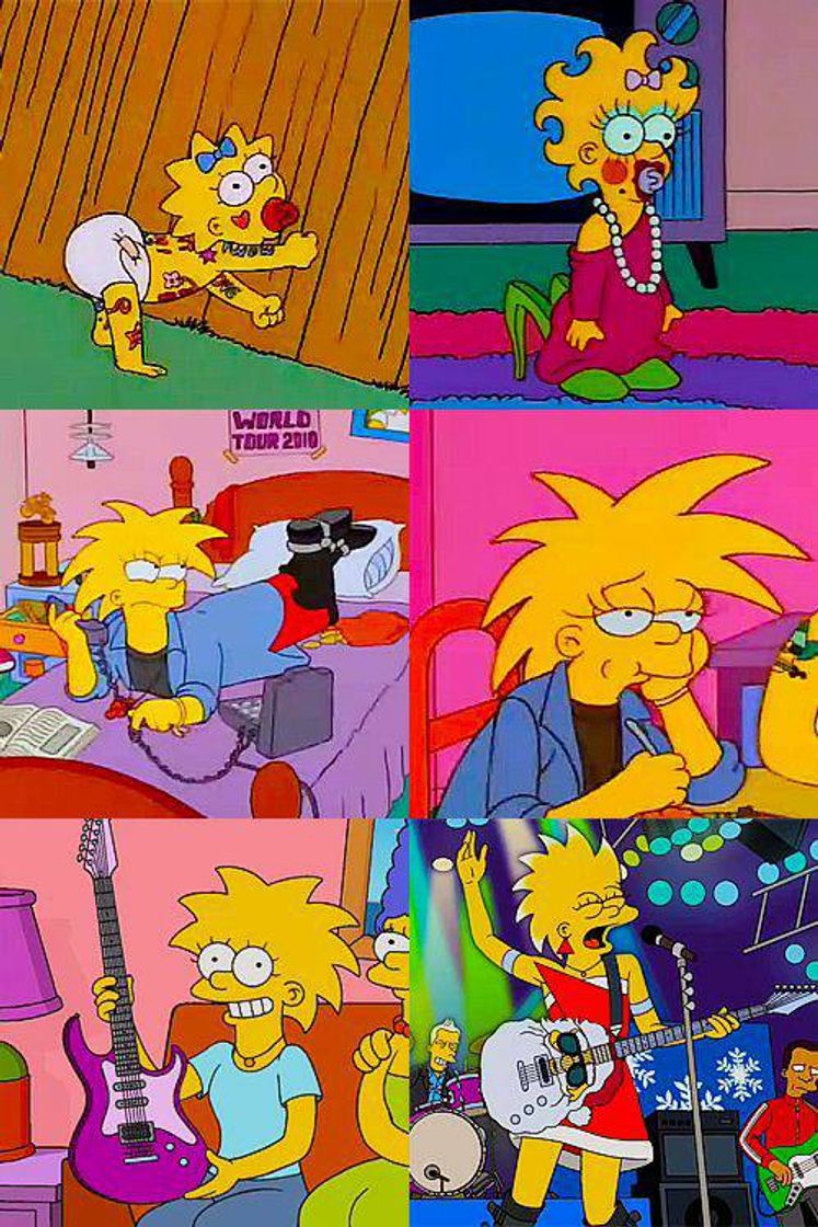 Moda maggie simpson is a mood