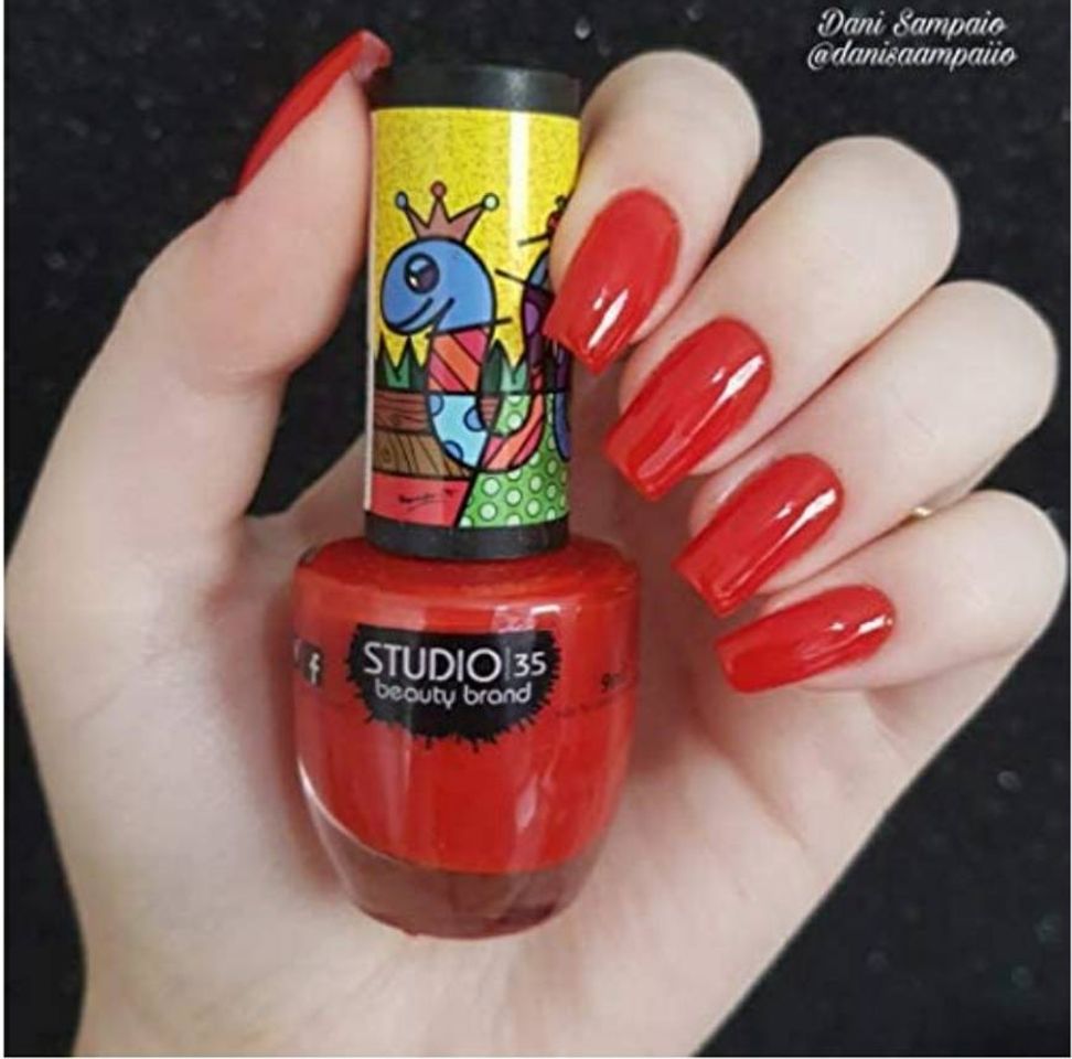 Fashion Esmalte vermelho da cor do Amor 