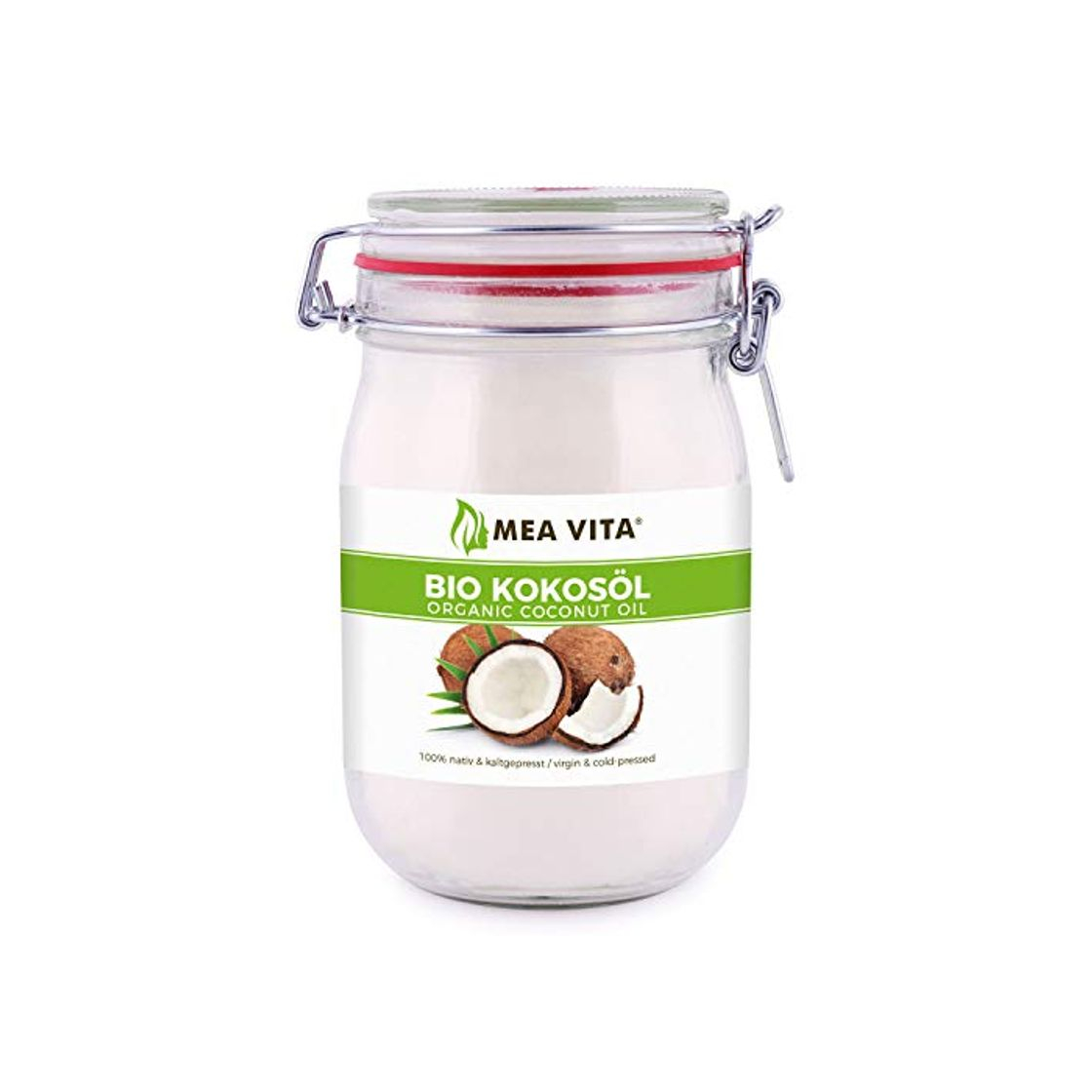 Producto Aceite de coco ecológico MeaVita en tarro de planchado, nativo, 1 unidad