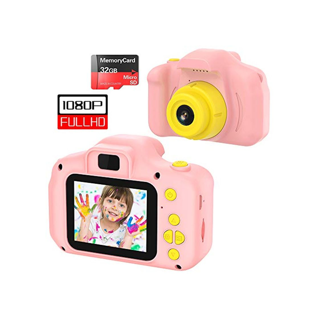 Social Cámara para Niños Juguete para Niños Cámara Digital para Niños pequeños 2