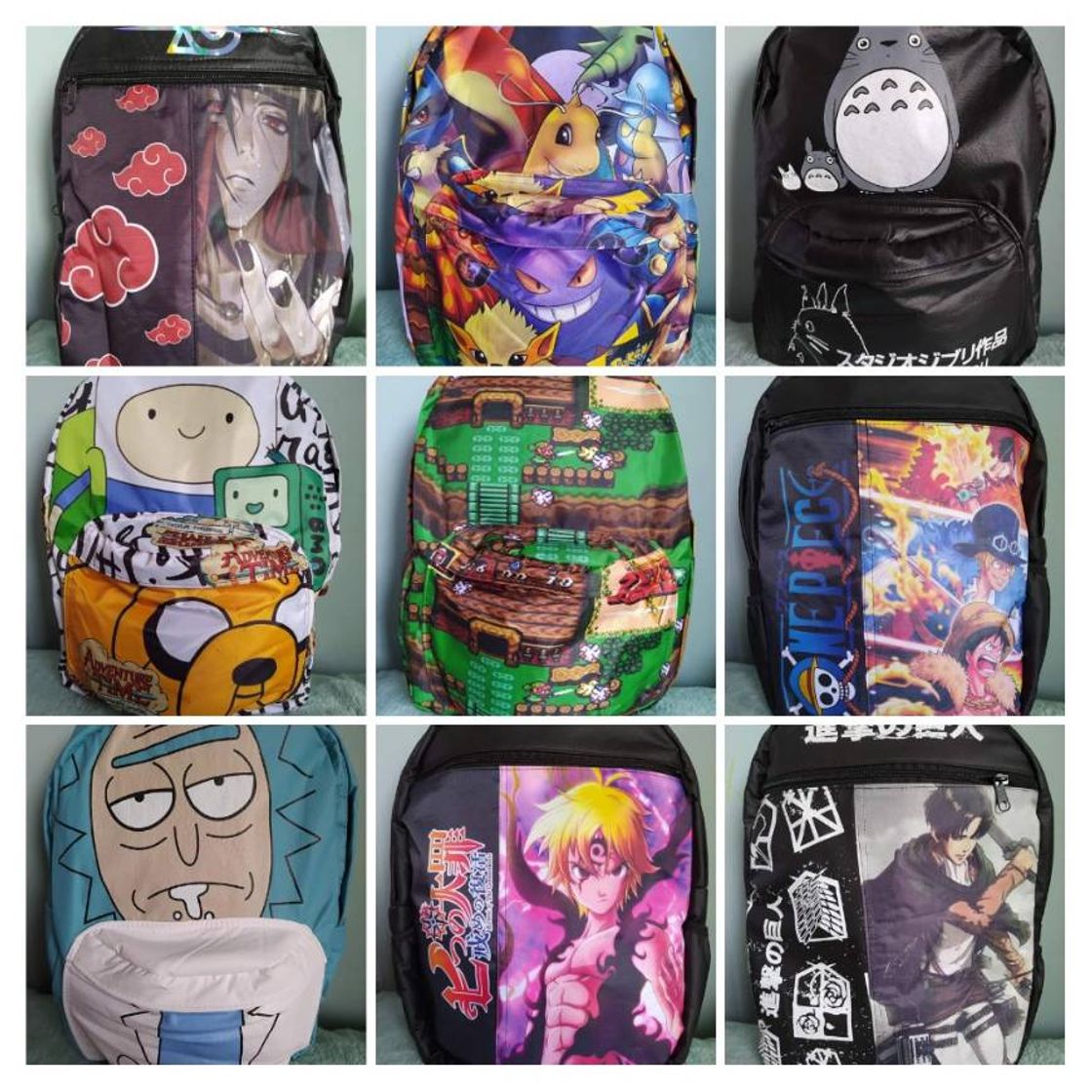 Producto Mochilas con diseños