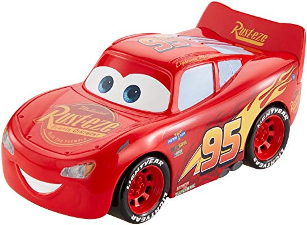 Product Mattel Disney Cars-Vehículo Turbocarreras Rayo Mcqueen