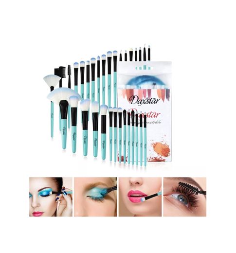 32Pcs Pro Makeup Brushes Set Cosmetic Powder Foundation Brush