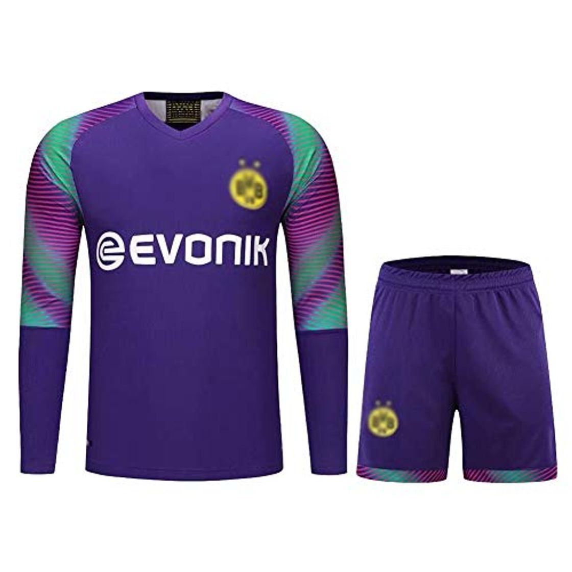 Fashion HIAO Jersey de Portero de Entrenamiento de fútbol Traje Hombres Camiseta de