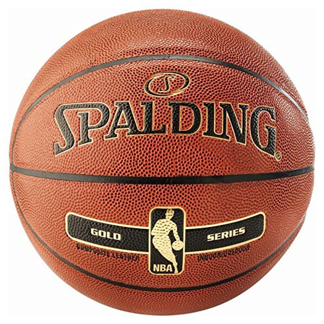 Product Spalding NBA Gold In/out 76-014Z Balón de Baloncesto