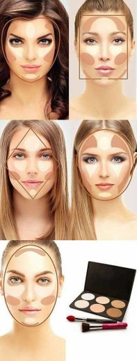 Contornos para tu forma de rostro ❤