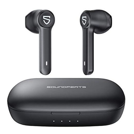 Auriculares Bluetooth 5.0 SoundPEATS Truebuds Auriculares Inalámbricos con Micrófonos TWS In-Ear con