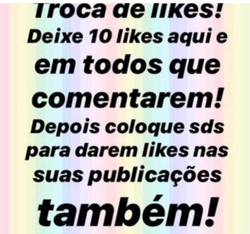 Moda troca de likes e follow!💙