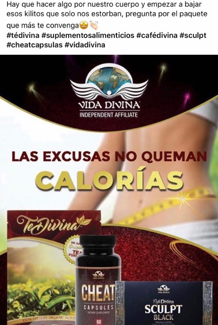 Products Pack Regala Vida Sana DETOX DIVINA. 1 TE DIVINA