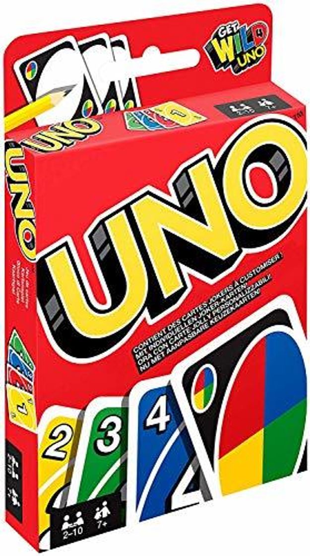 Social Mattel Games UNO classic, juego de cartas