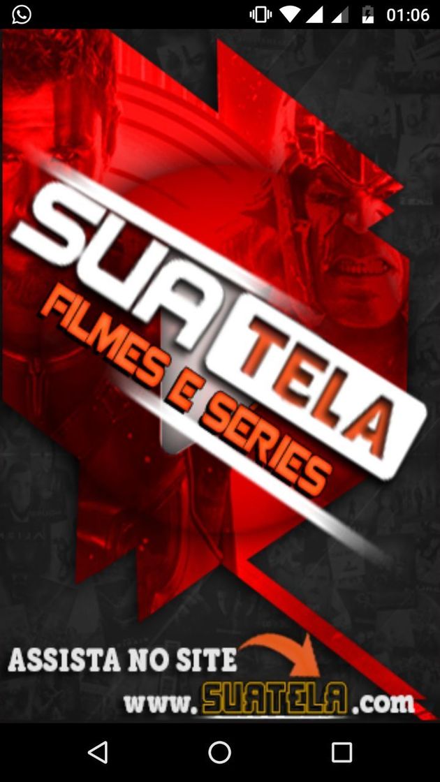SuaTela, filmes e séries 