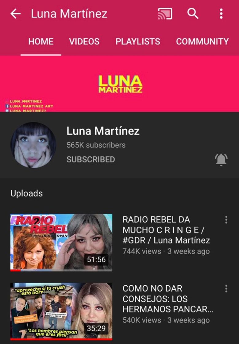 Moda Variedad de sus videos, es mi canal favorito. 💕