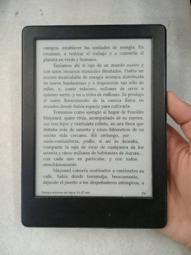 Kindle - Tableta para lecturas