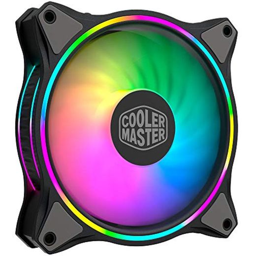 Cooler Master MasterFan MF120 Halo Duo-Ring Addresable RGB Lighting 120 mm Fan,