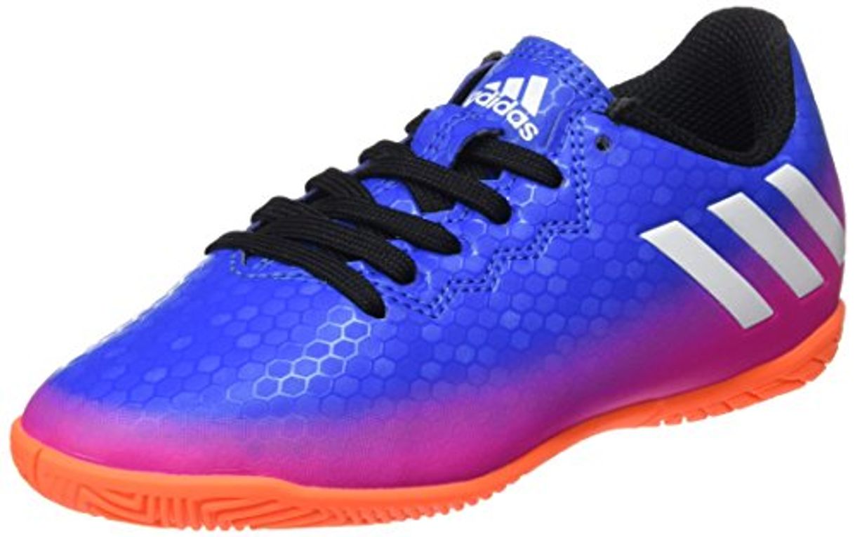 Social adidas Messi 16.4 In, Zapatillas de Fútbol Unisex Niños, Azul
