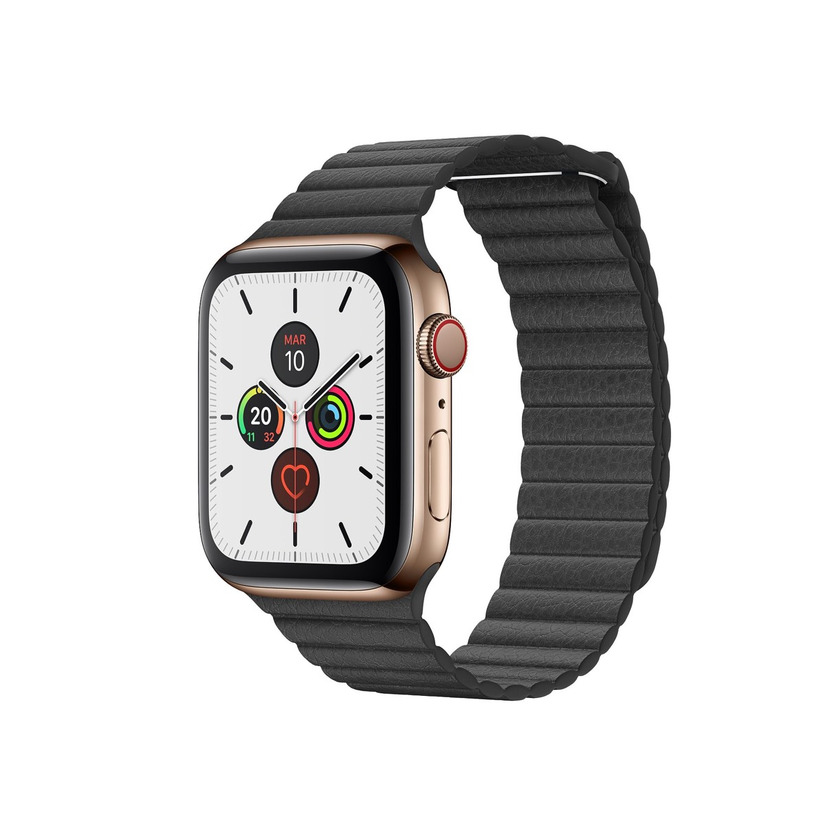 Producto Apple Watch
Caja de acero inoxidable en oro