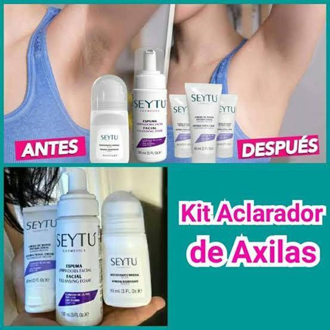 Moda Kit limpia axilas