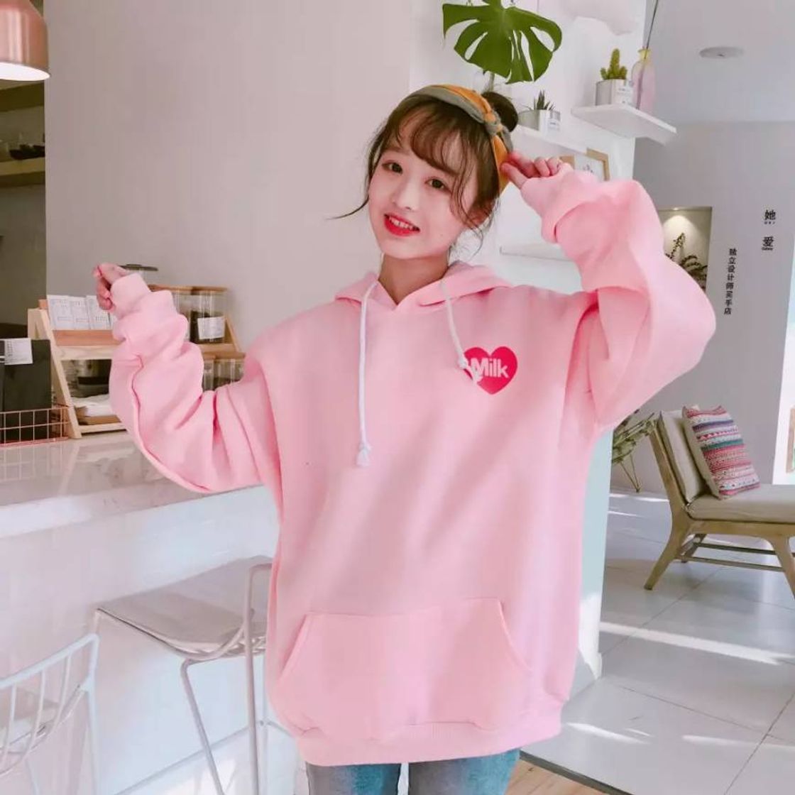 Fashion Sudadera Milk kawaii🍓