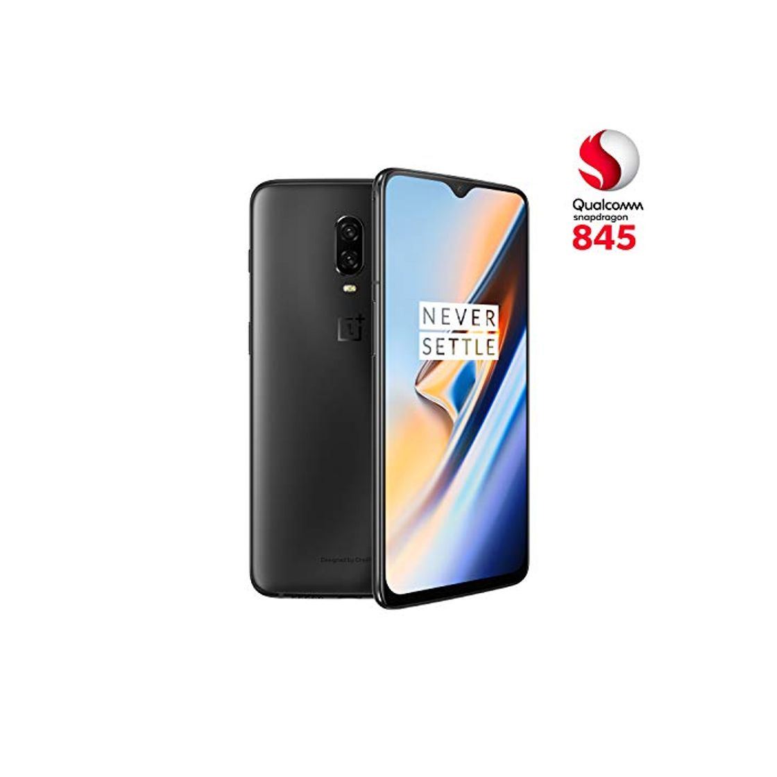 Product OnePlus 6T - Smartphone 8GB+128GB, color negro