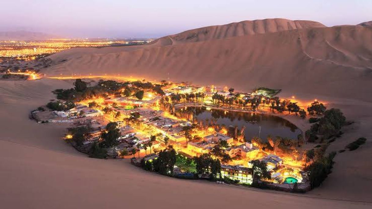 Lugar Huacachina Ica