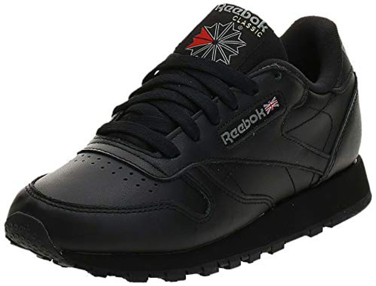 Moda Reebok Classic Leather Zapatillas, Mujer, Negro