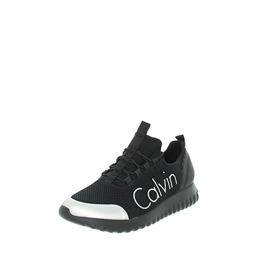 Fashion Calvin Klein Jeans Ron Mesh/Brushed Metal, Zapatillas para Hombre, Negro