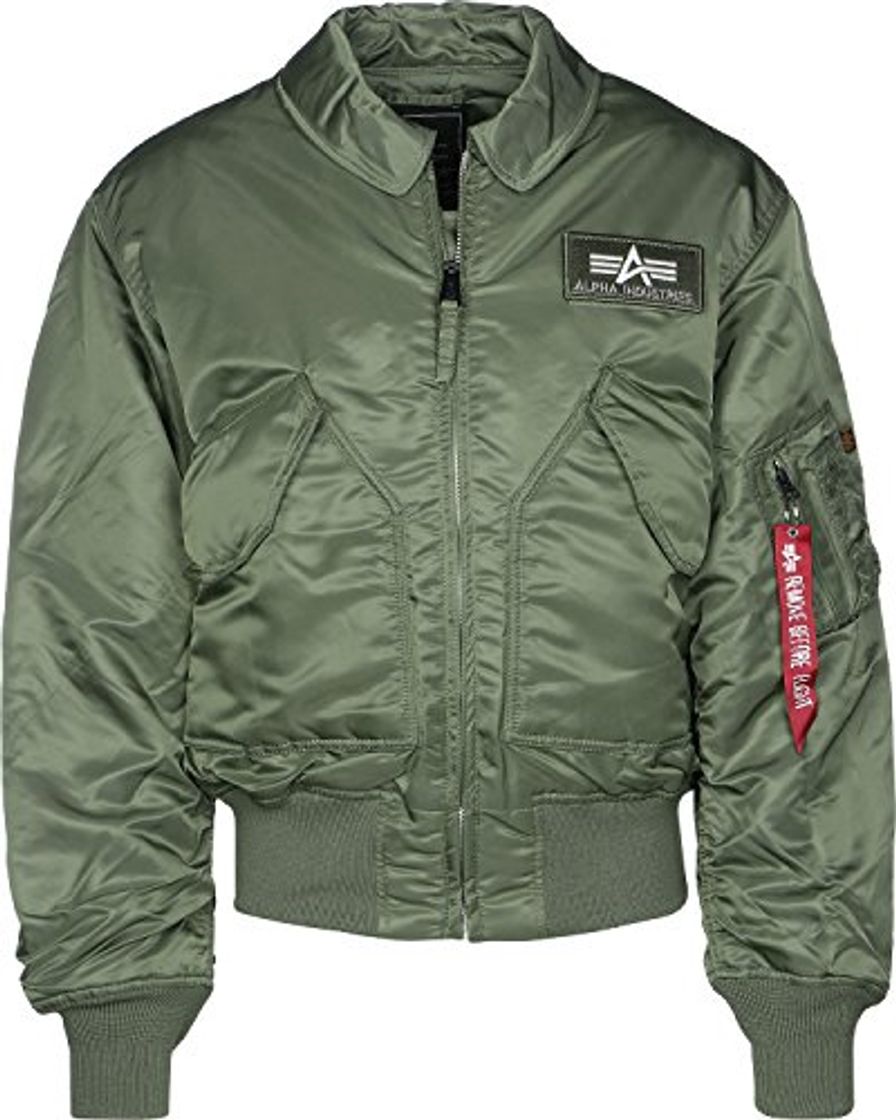 Social Alpha Cwu 45, Abrigo para Hombre, Verde