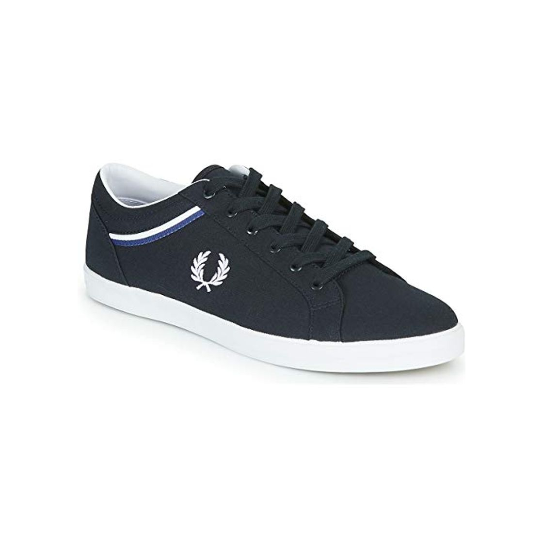 Social FRED PERRY Baseline Canvas Zapatillas Moda Hommes Azul