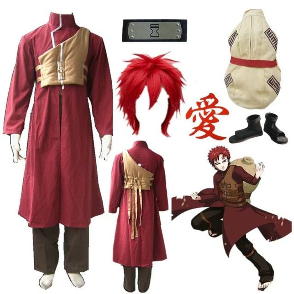 Moda Cosplay Gaara