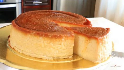 FLAN DE GALLETAS MARIAS 4 INGREDIENTES SIN HORNO ...