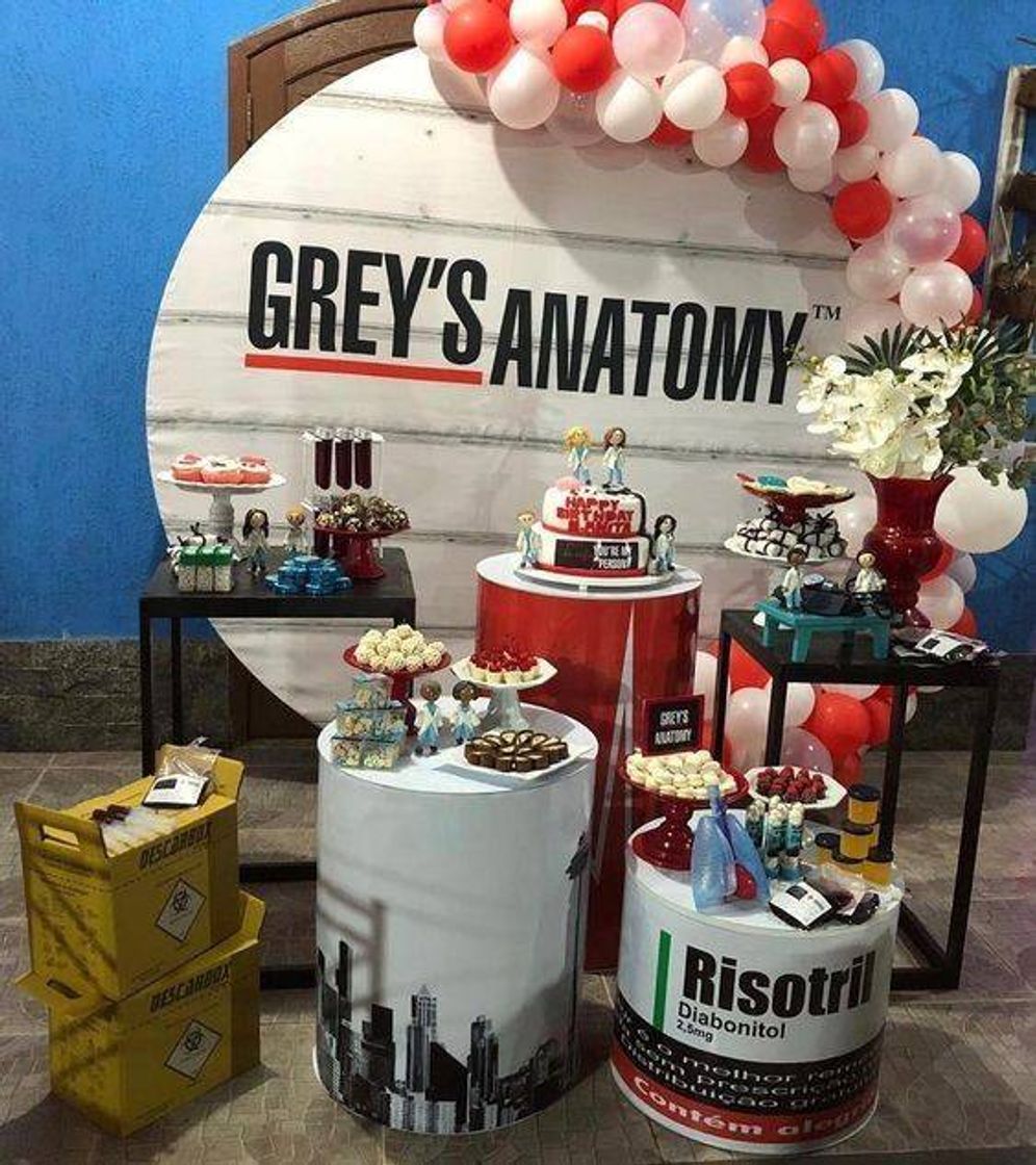 Moda Decoração de greys anatomy