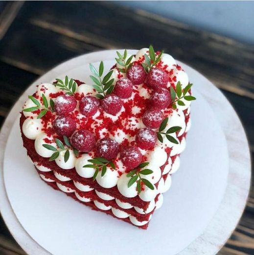 Heart cake