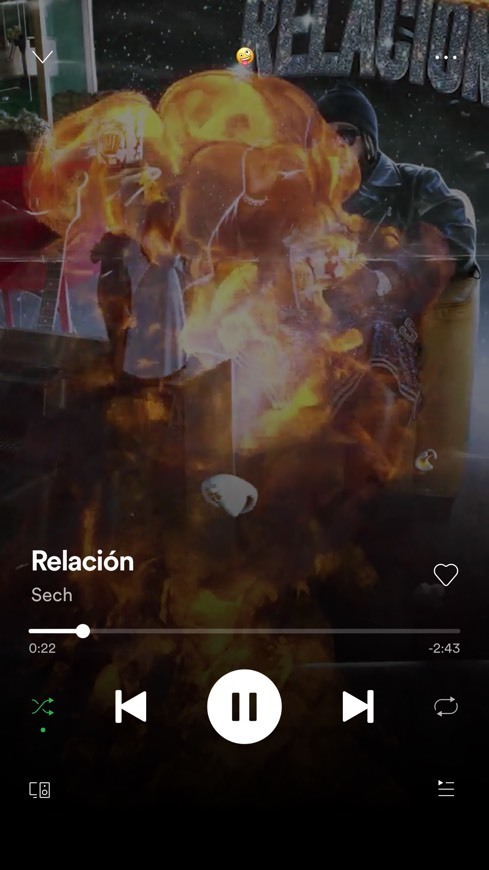 Canción Relación