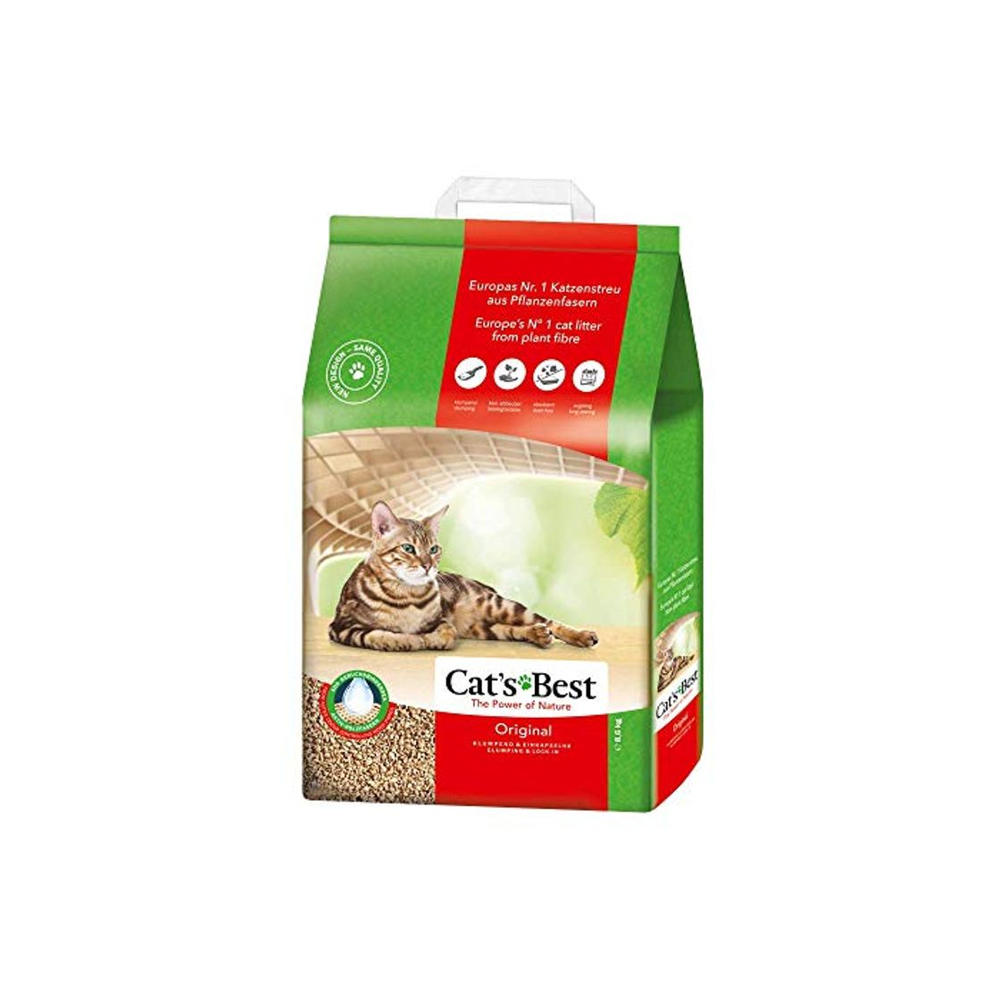 Social Cat's Best Lecho para gatos Öko Plus, 20L