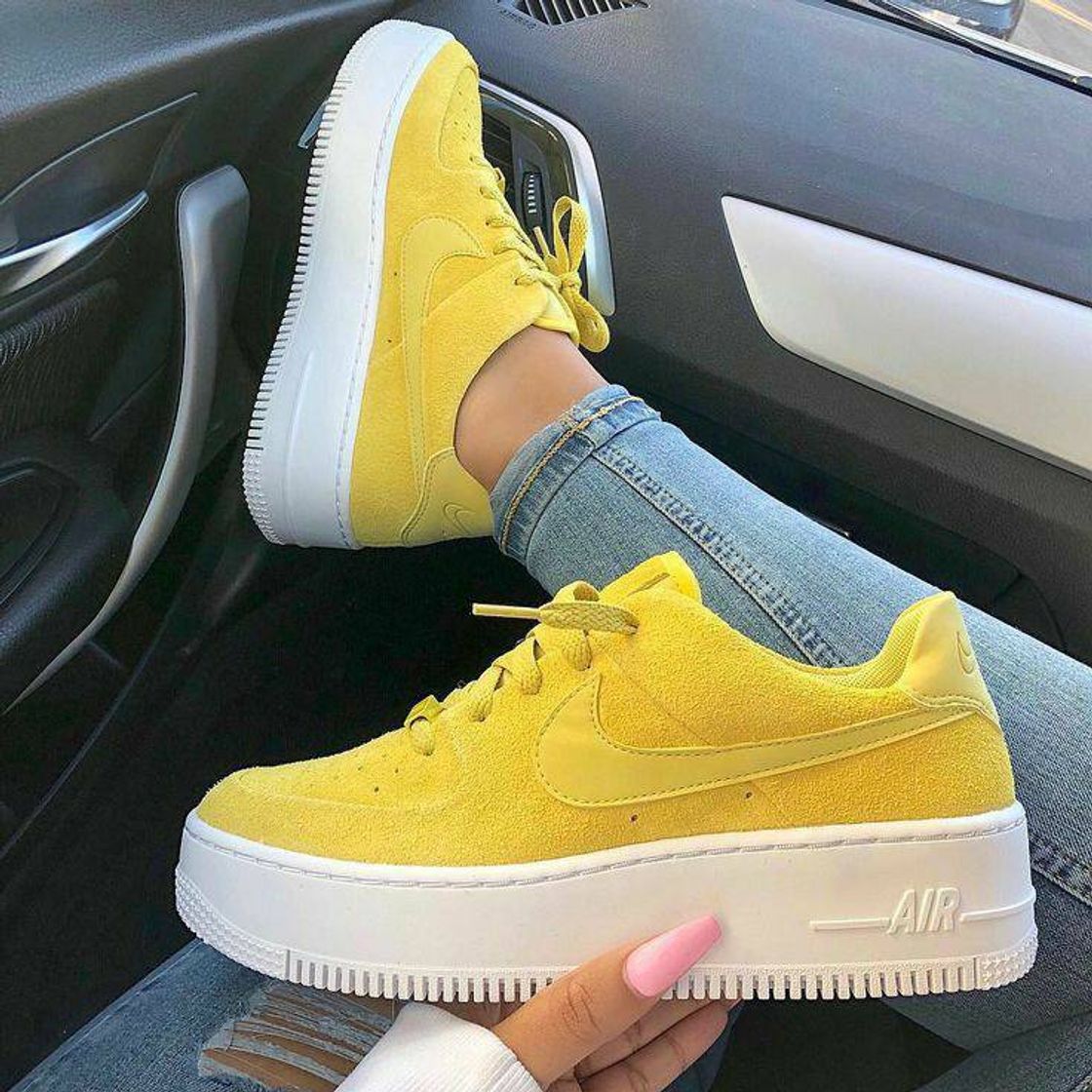 Fashion Tênis Nike Amarelo