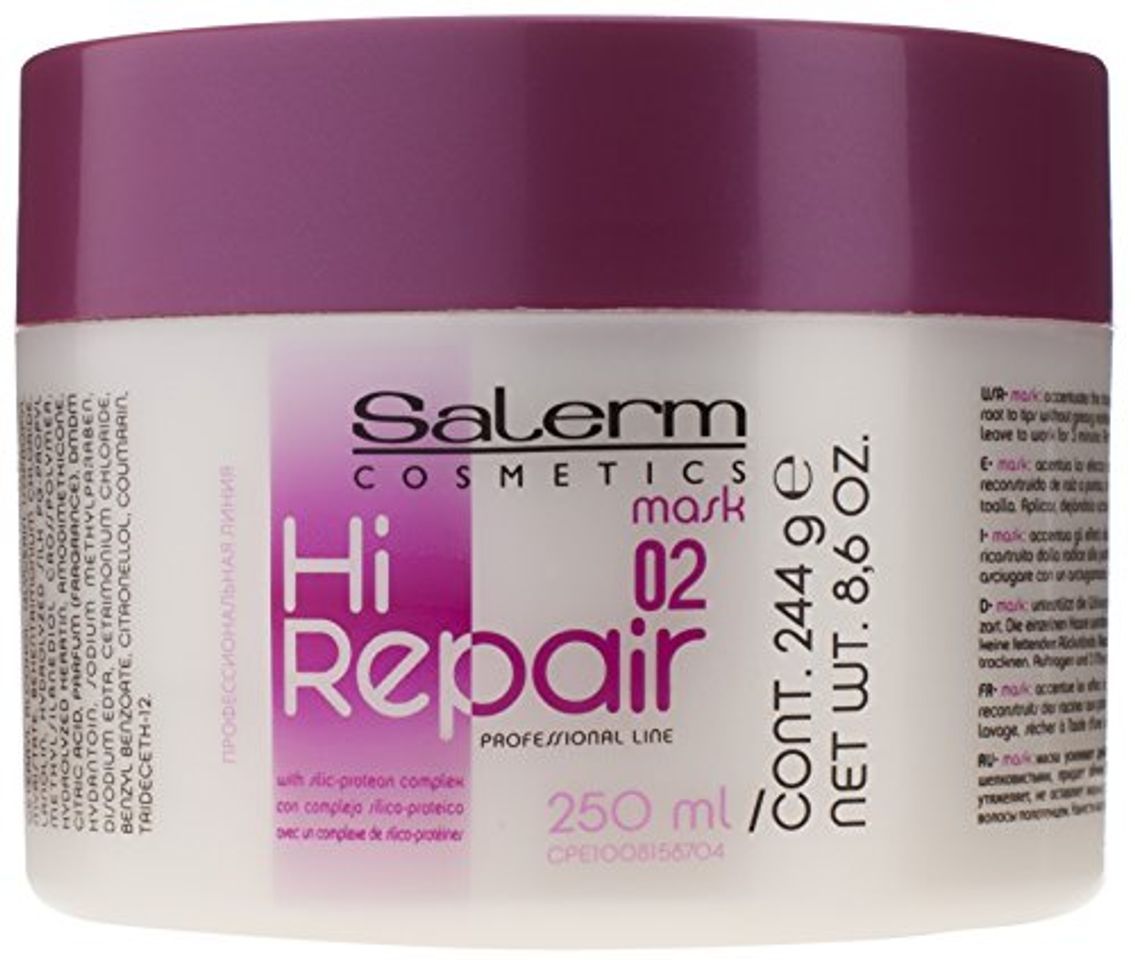 Social Salerm Cosmetics Hi Repair 02 Mascarilla