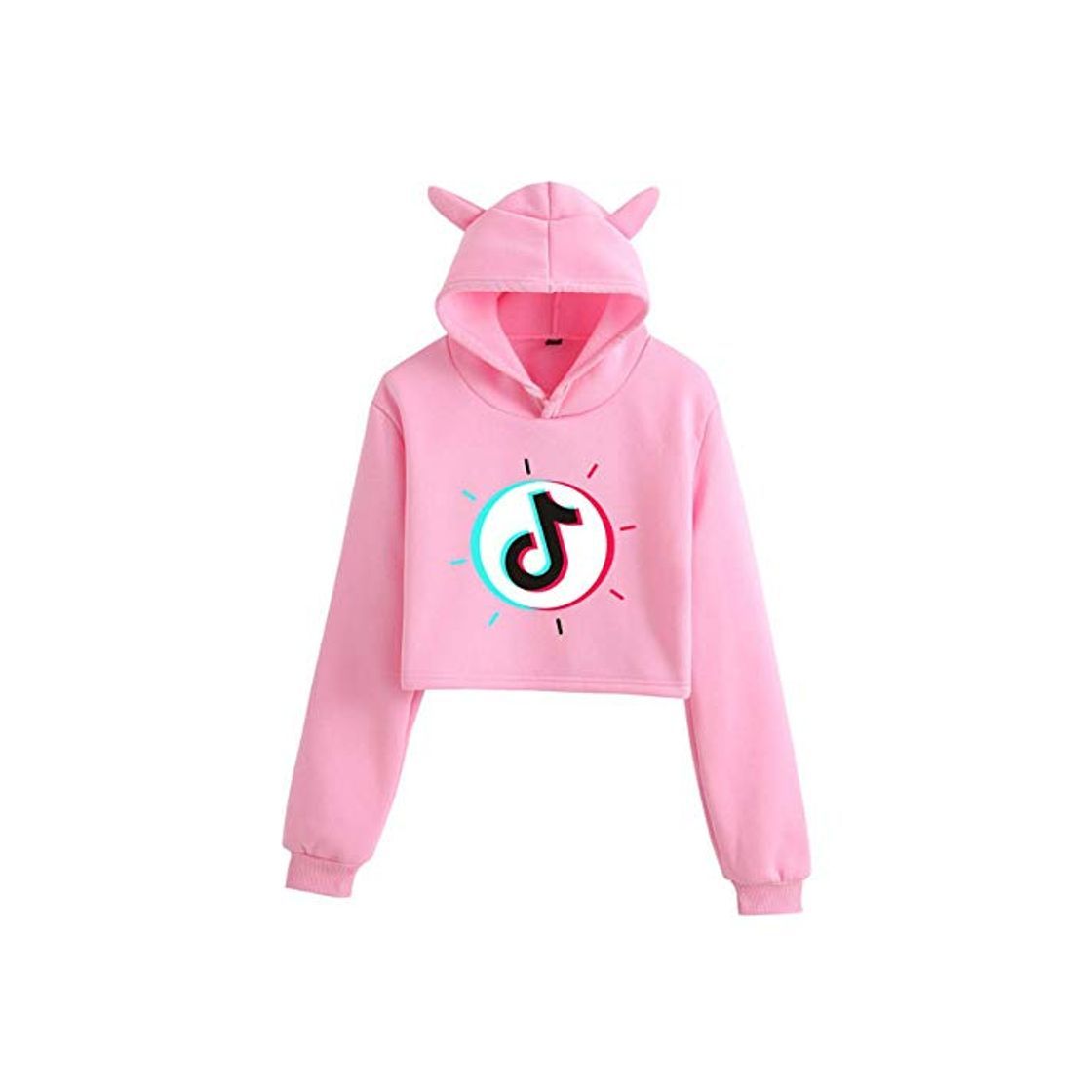 Social lsfhb TIK Tok vibrato Estampado de Personajes Tendencia Oreja de Gato suéter
