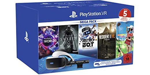 Playstation VR Mega Pack 2, VR-Brille INKL. Camera