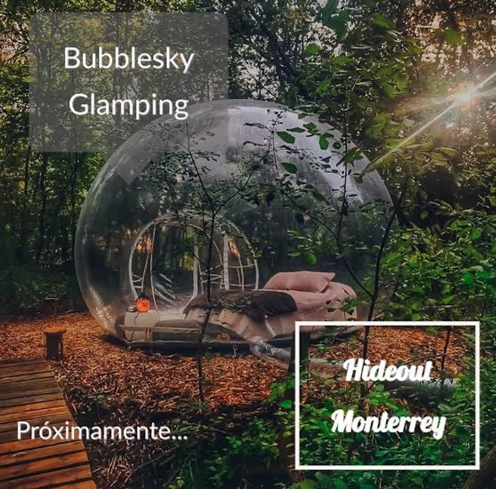 Lugar Hideout Monterrey - Bubble Glamping