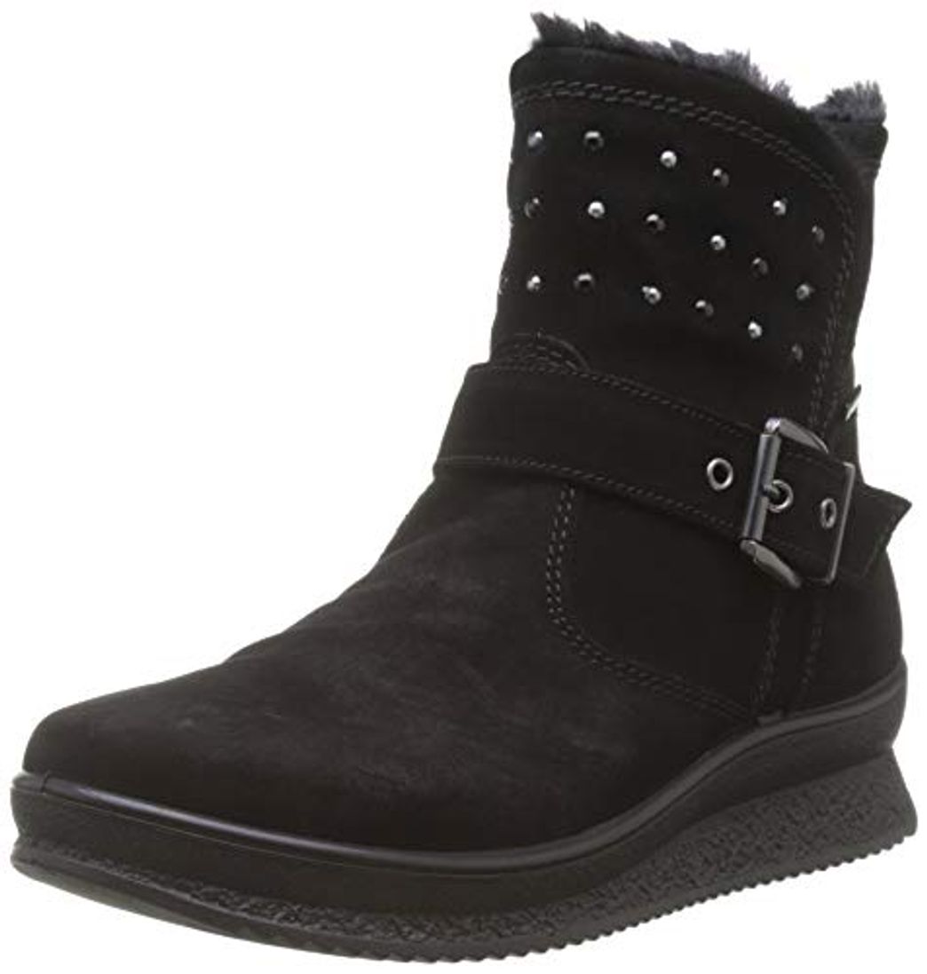 Fashion Igi&Co Donna Gore-Tex-41611, Botas de Nieve para Mujer, Negro