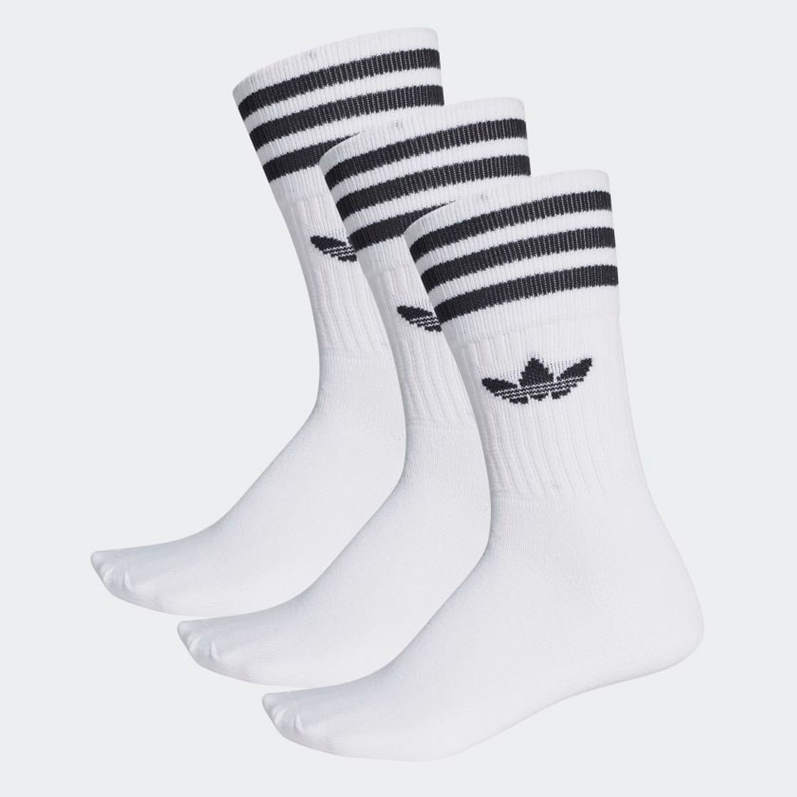 Moda Meia adidas cano alto