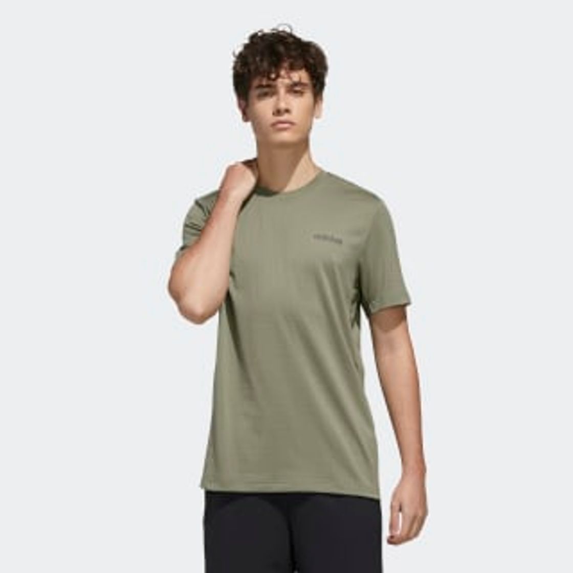 Moda adidas Fast and Confident Tee - Green 