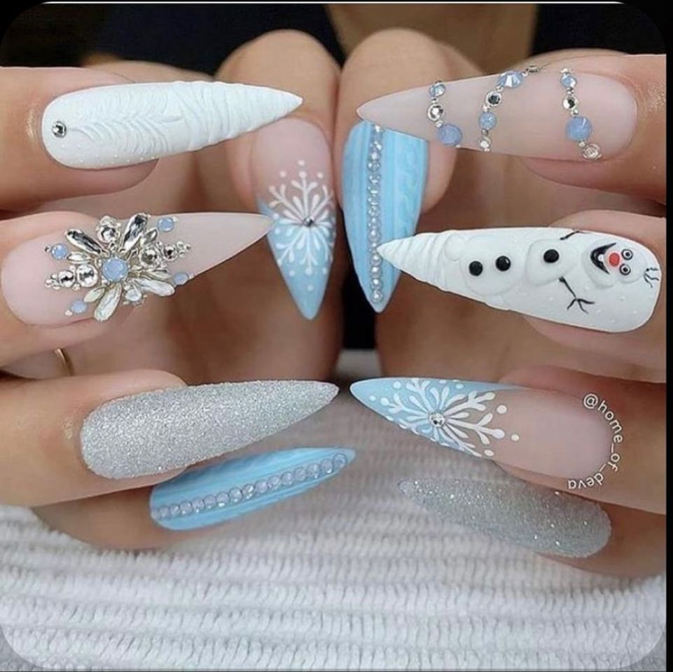 Moda Decorações de unhas estilete 